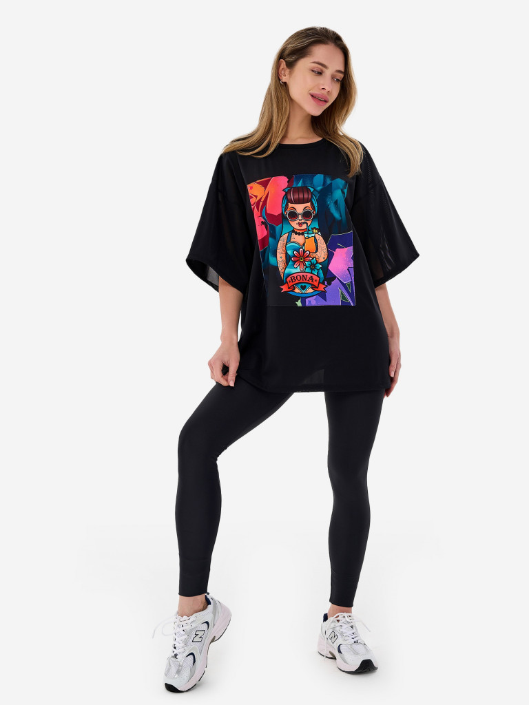 Футболка женская Bona Fide OVERSIZE T-shirt "Matryoshka"