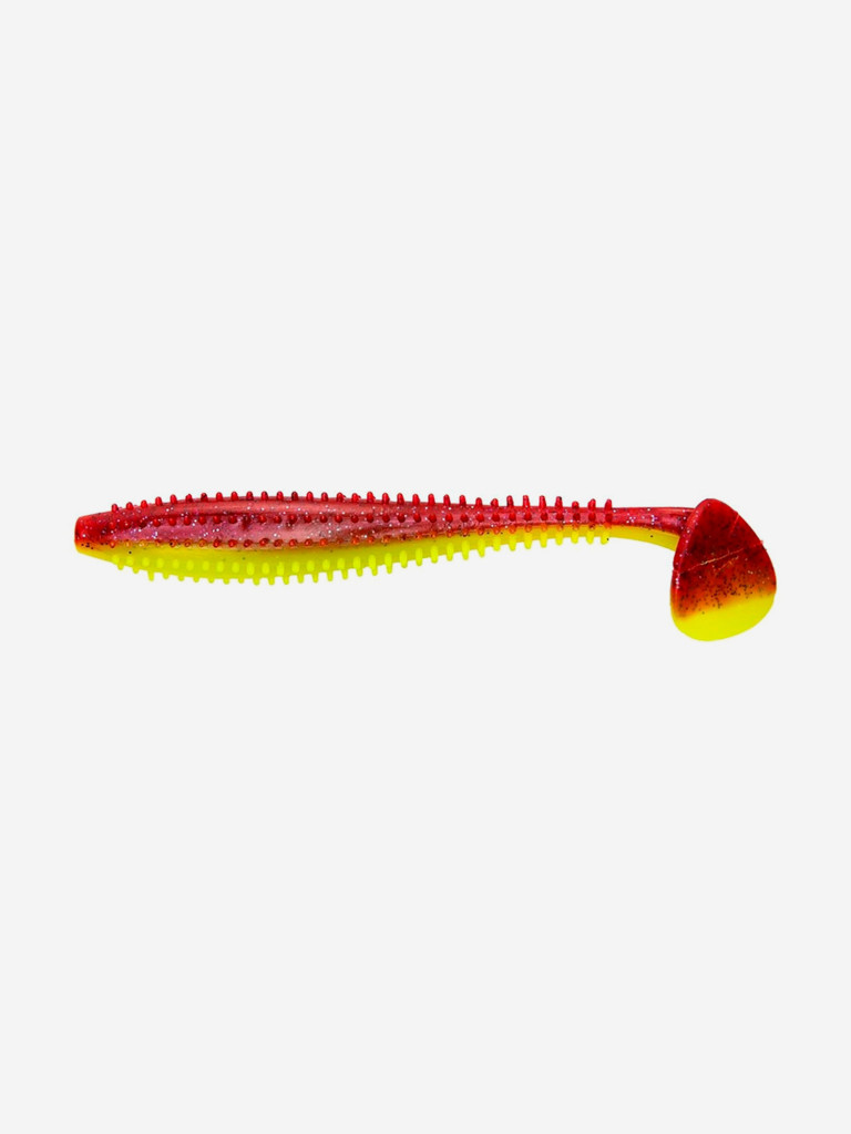 Мягкая приманка Helios Shaggy, 3,35'' / 8,5 см, Red Lemon, 5 шт (HS-16-050)