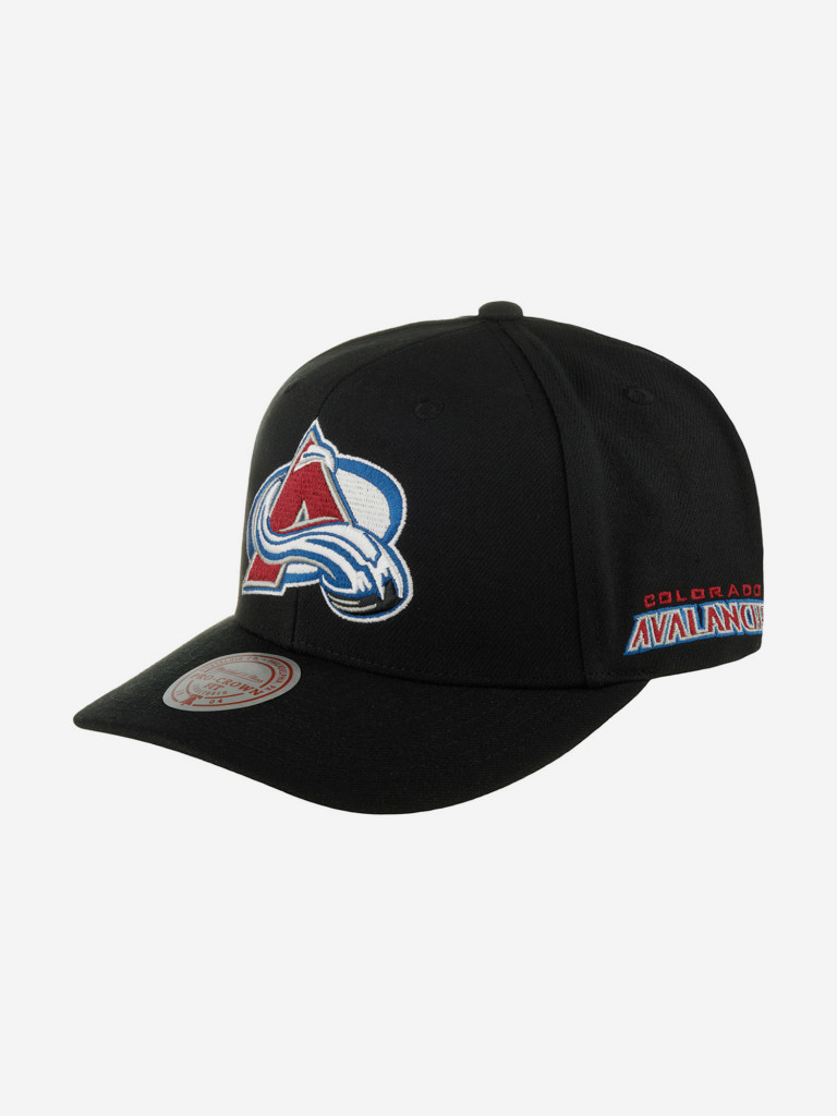 Бейсболка MITCHELL NESS HHSS6644-CAVYYPPPBLCK Colorado Avalanche NHL (черный)