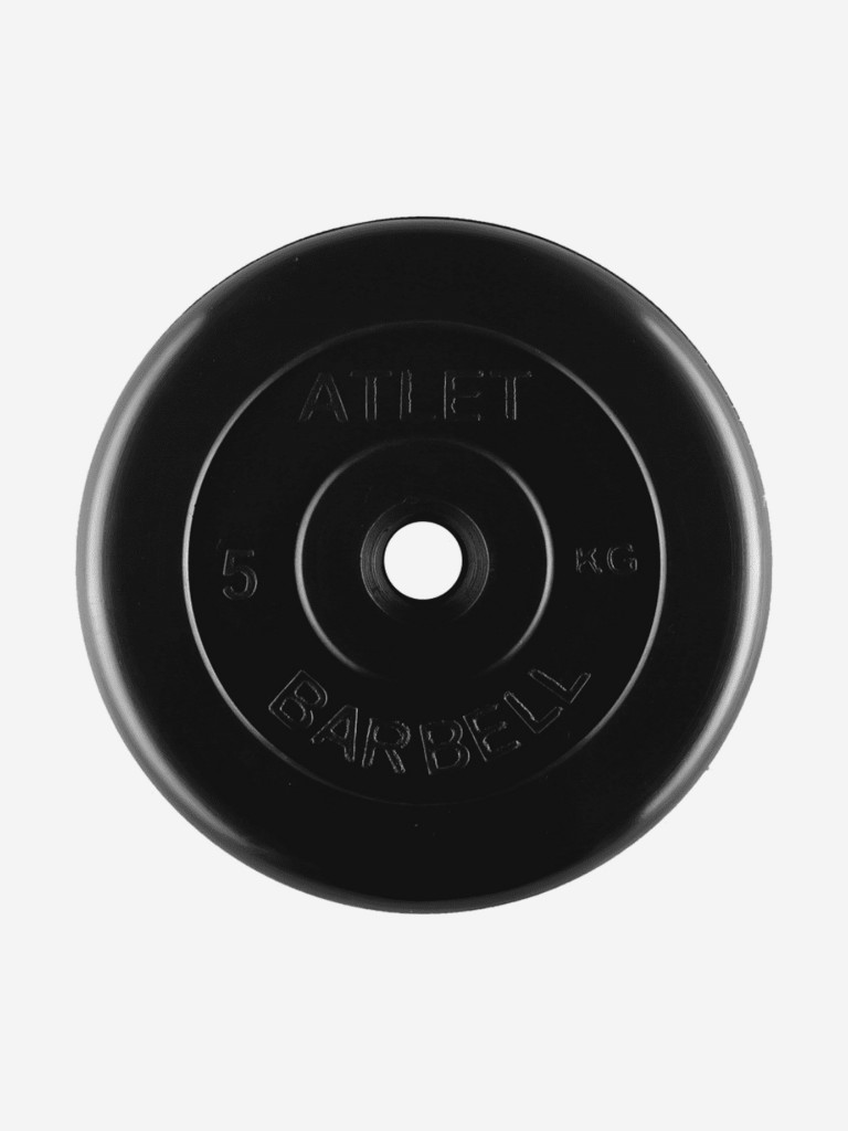 Диск (блин) BARBELL ATLET 5 кг 26 мм.