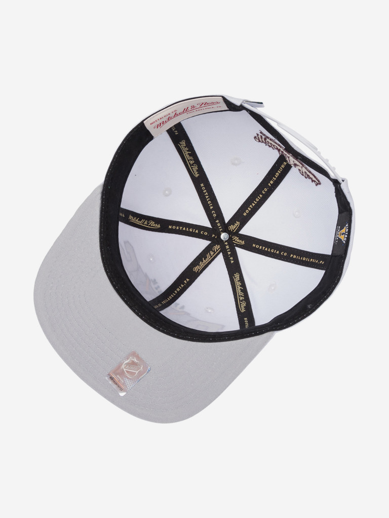 Бейсболка с прямым козырьком MITCHELL NESS HS10385-ADUWHIT Anaheim Ducks NHL (белый)