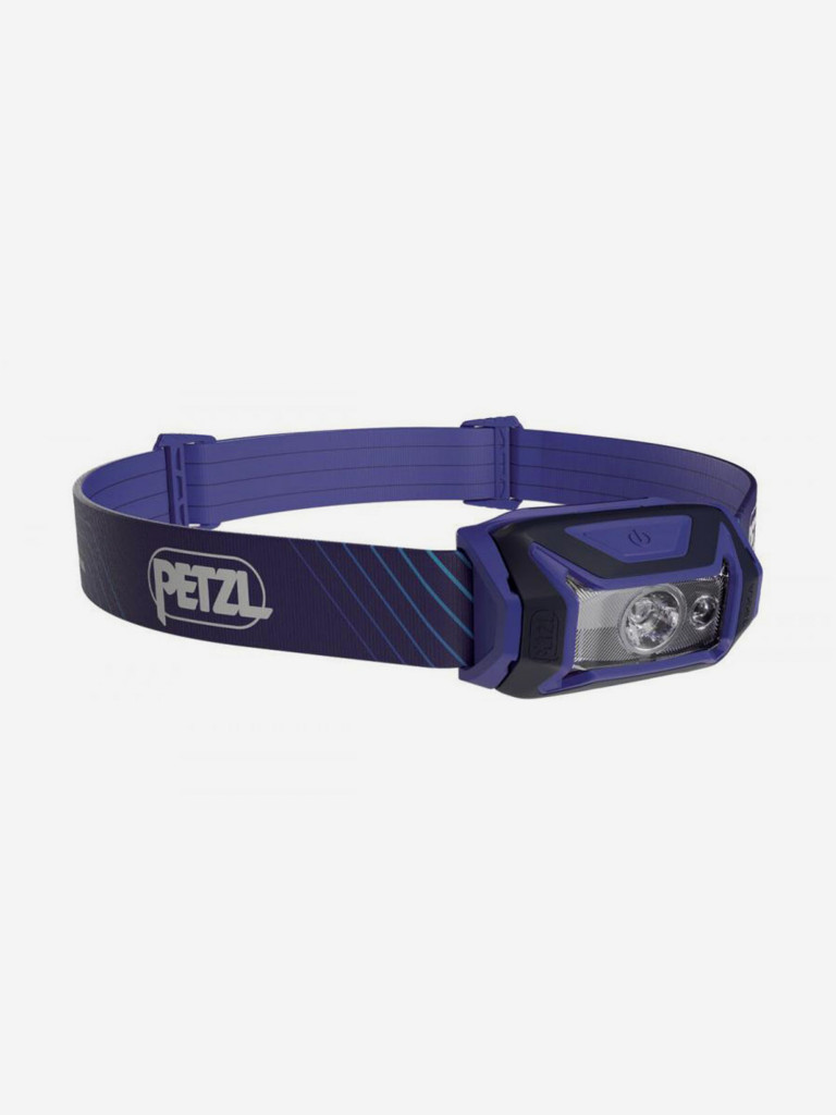Фонарь светодиодный налобный Petzl Tikka Core синий, 450 лм, аккумулятор в комплекте