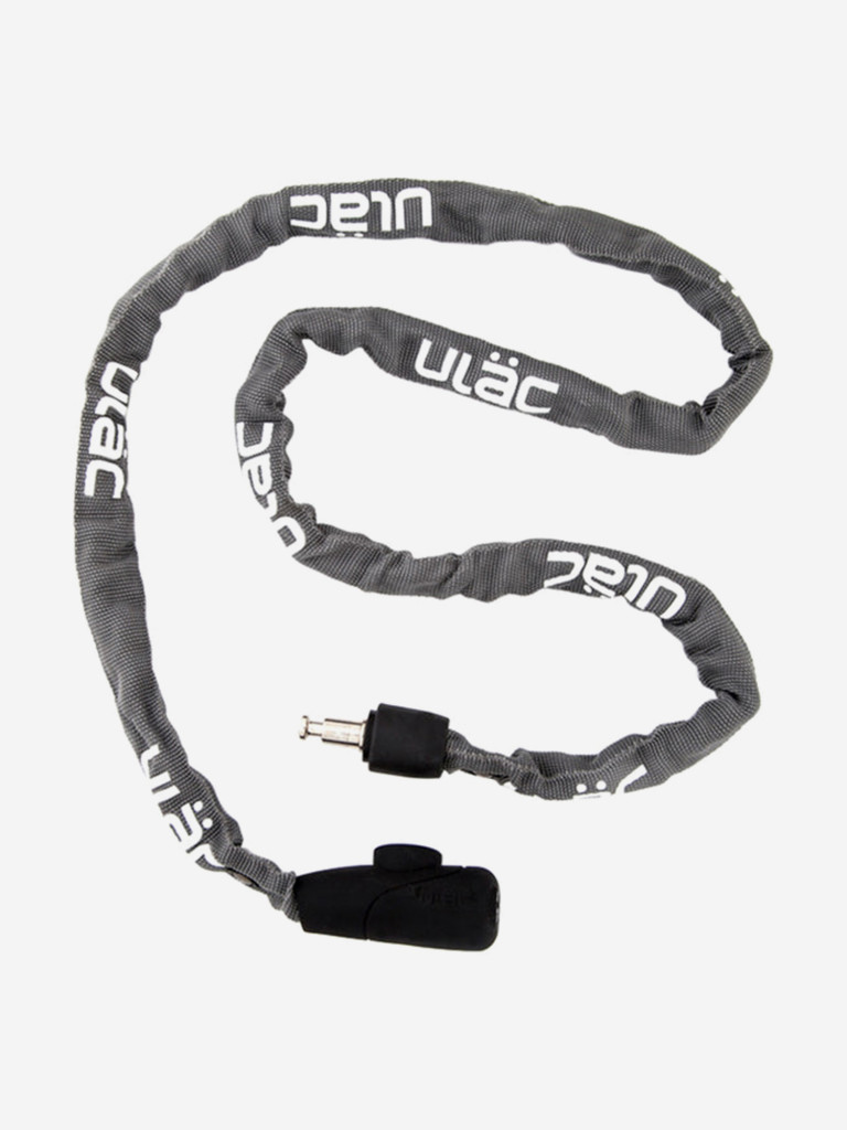 Велосипедный замок Ulac Supreme Steel Chain Lock серый