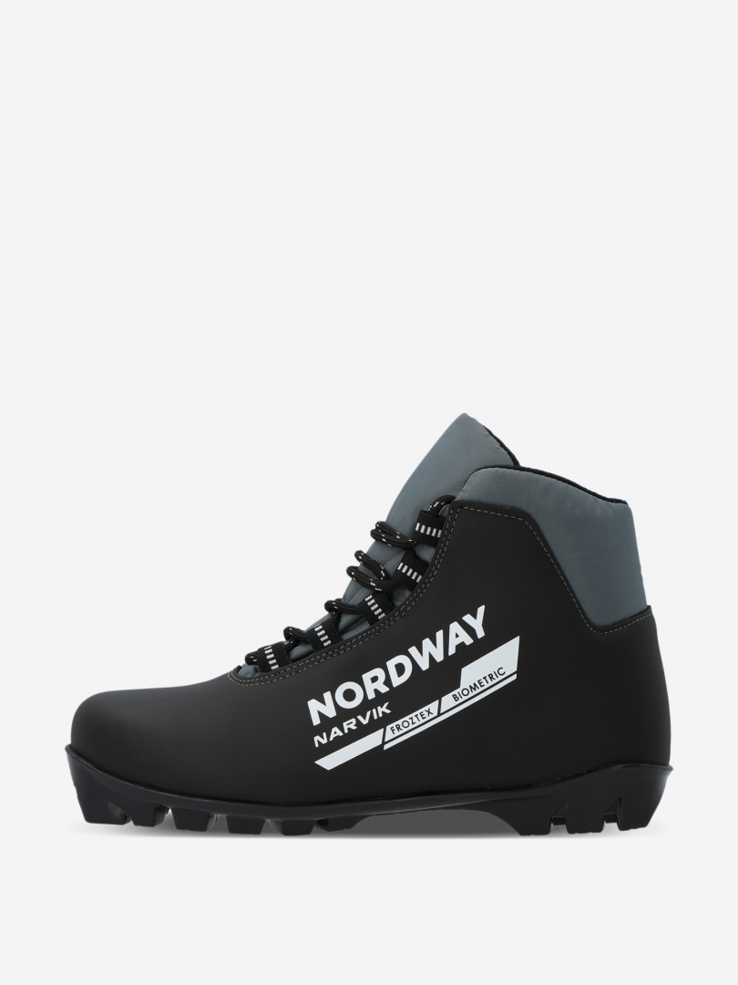 фото Ботинки для беговых лыж nordway narvik nnn, черный