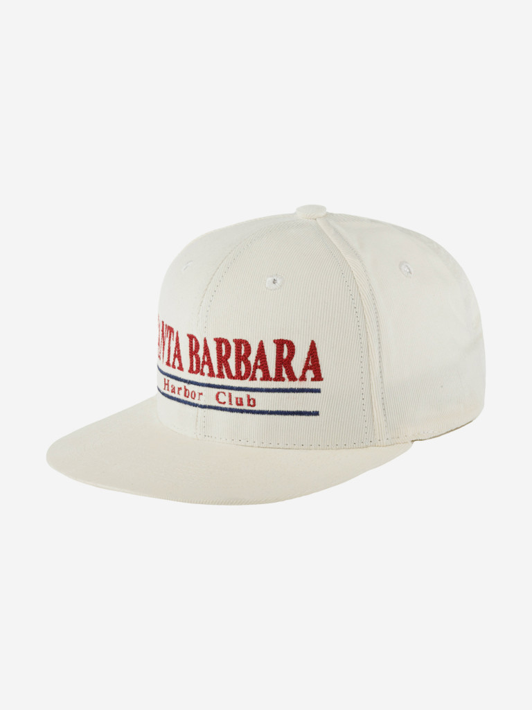 Бейсболка с прямым козырьком HOOD 100-TWC028-CA104-BN Santa Barbara (белый)