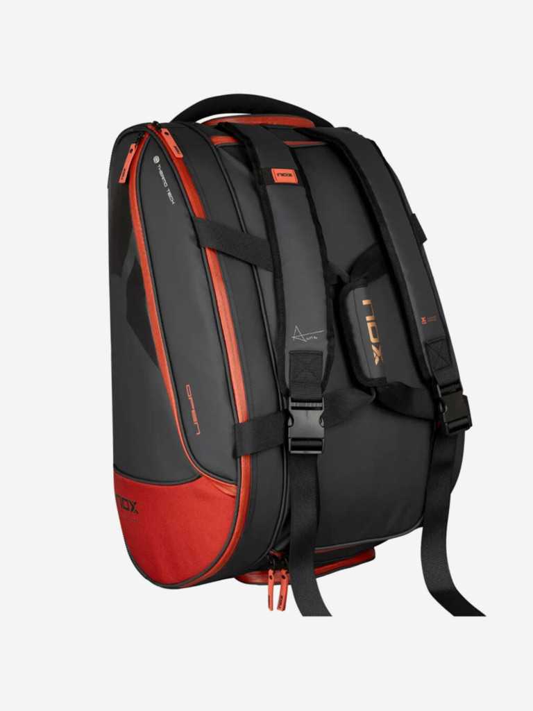 Сумка для падела NOX LUXURY OPEN SERIES BLACK RED