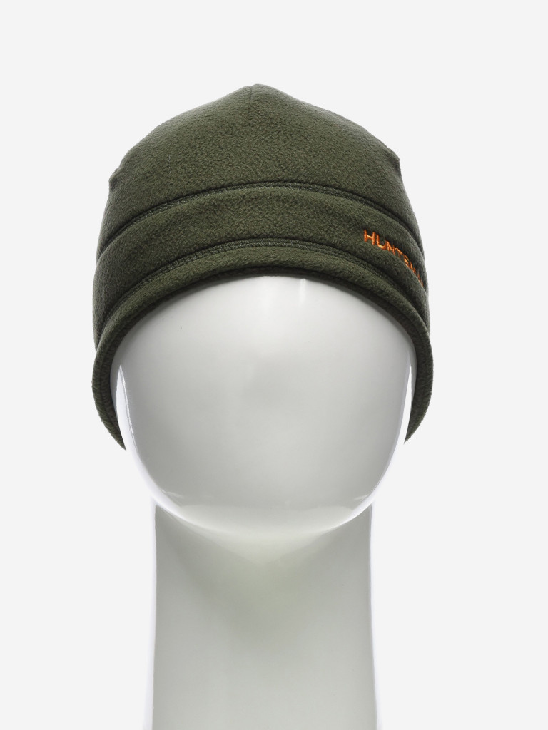 Шапка мужская HUNTSMAN флисовая двусторонняя бини для рыбалки и охоты