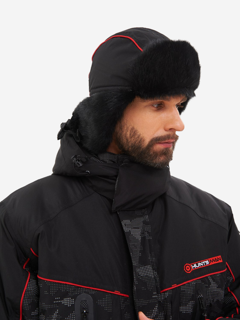 Шапка-ушанка зимняя мужская Huntsman Reflect Reflex Membrane