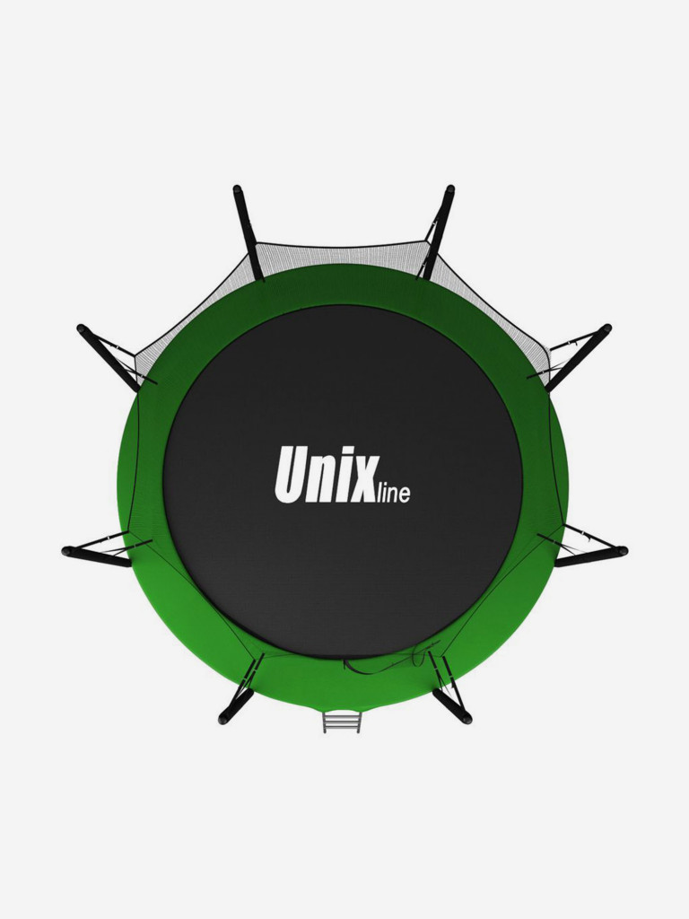 Батут каркасный UNIX Line Classic 8 ft, общий диаметр 244 см, до 150 кг
