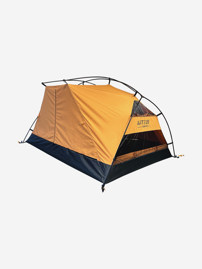 Палатка кемпинговая ARTELV 3 (оранжевая)