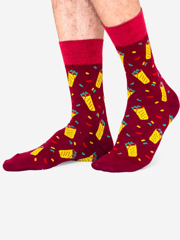 Носки с рисунками St.Friday Socks, Шаурма