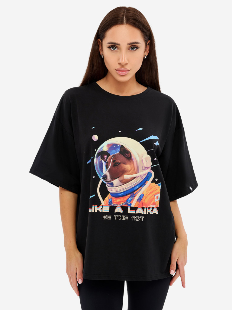 Футболка женская Bona Fide OVERSIZE T-shirt "Laika"