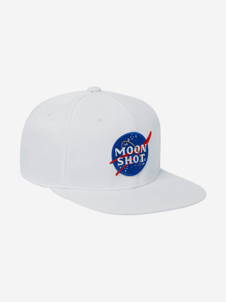 Бейсболка с прямым козырьком AMERICAN NEEDLE 19H004A-MOONS Moon Shot Covert (белый)