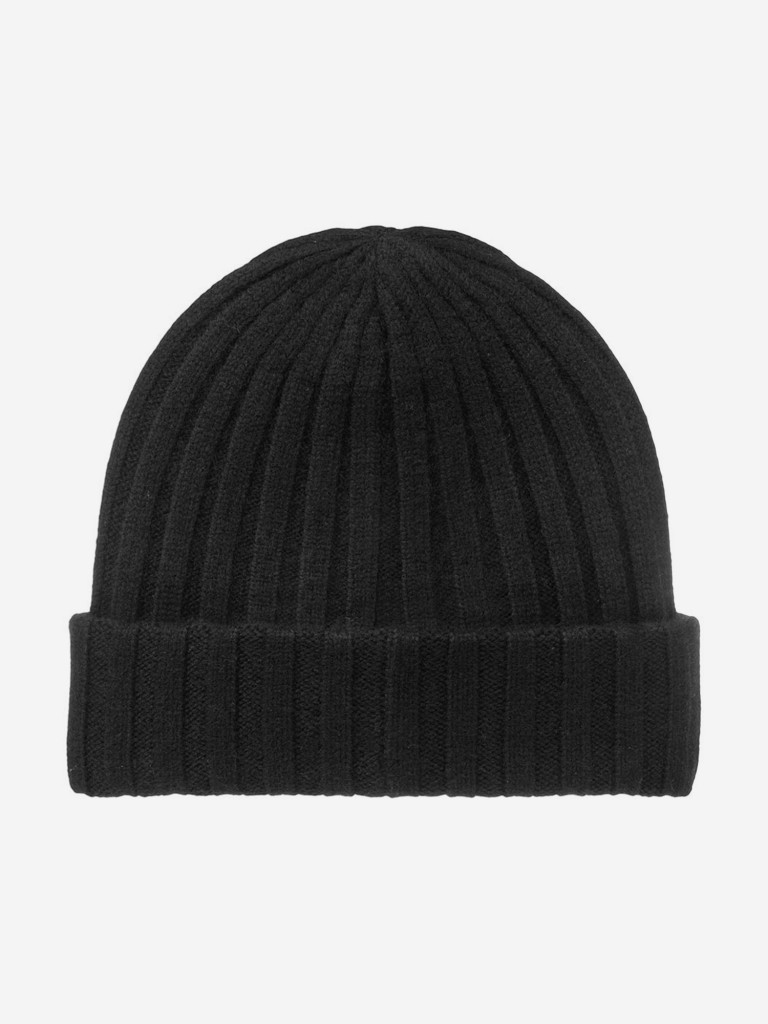 Шапка с отворотом STETSON 8539201 SURTH CASHMERE (черный)