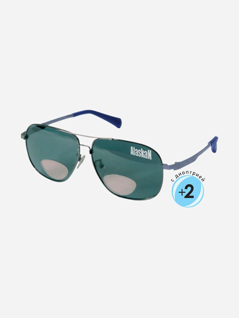 Поляризационные очки водителя (рыбака, охотника) Alaskan AG21-06 Stikine green "diopter +2.0"