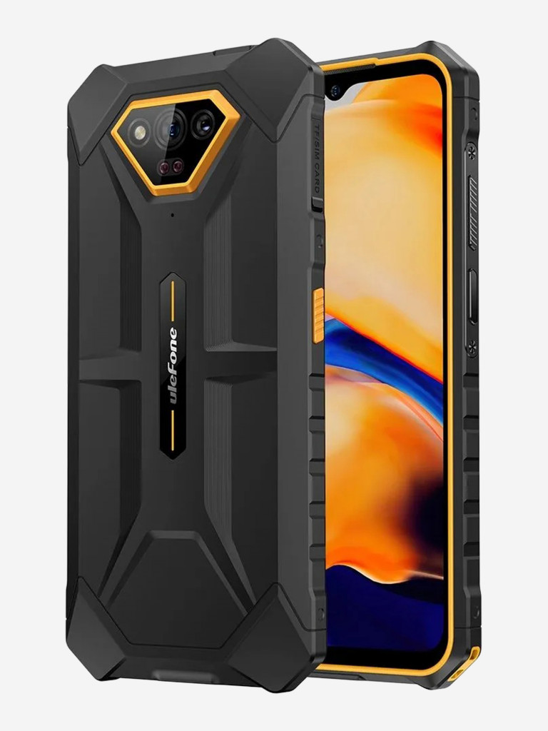 Смартфон Ulefone Armor X13 6+64GB Some Orange 6.52”, HD+, IPS, MTK G36, And13, 50+24MP, 8MP, IP69K, 6320mAh