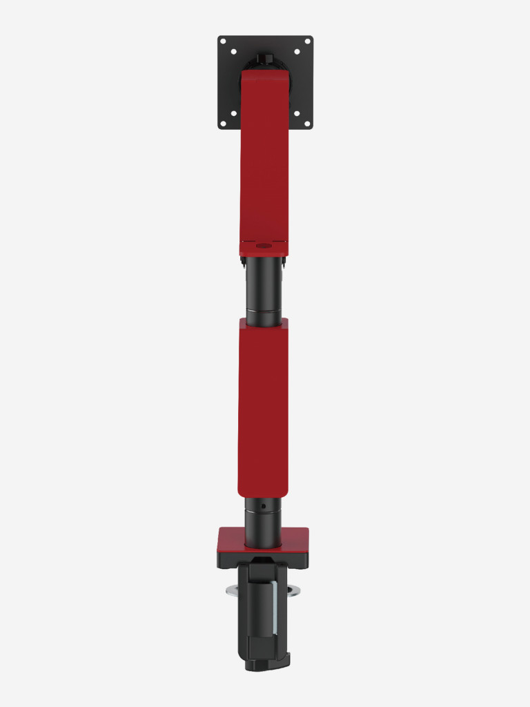 UNITEKI FMGT101RDR PRO LINE Кронштейн для монитора со струбциной, системы газлифт, диагональ 17-35", крепление с функцией перемещения в вертикальной плоскости