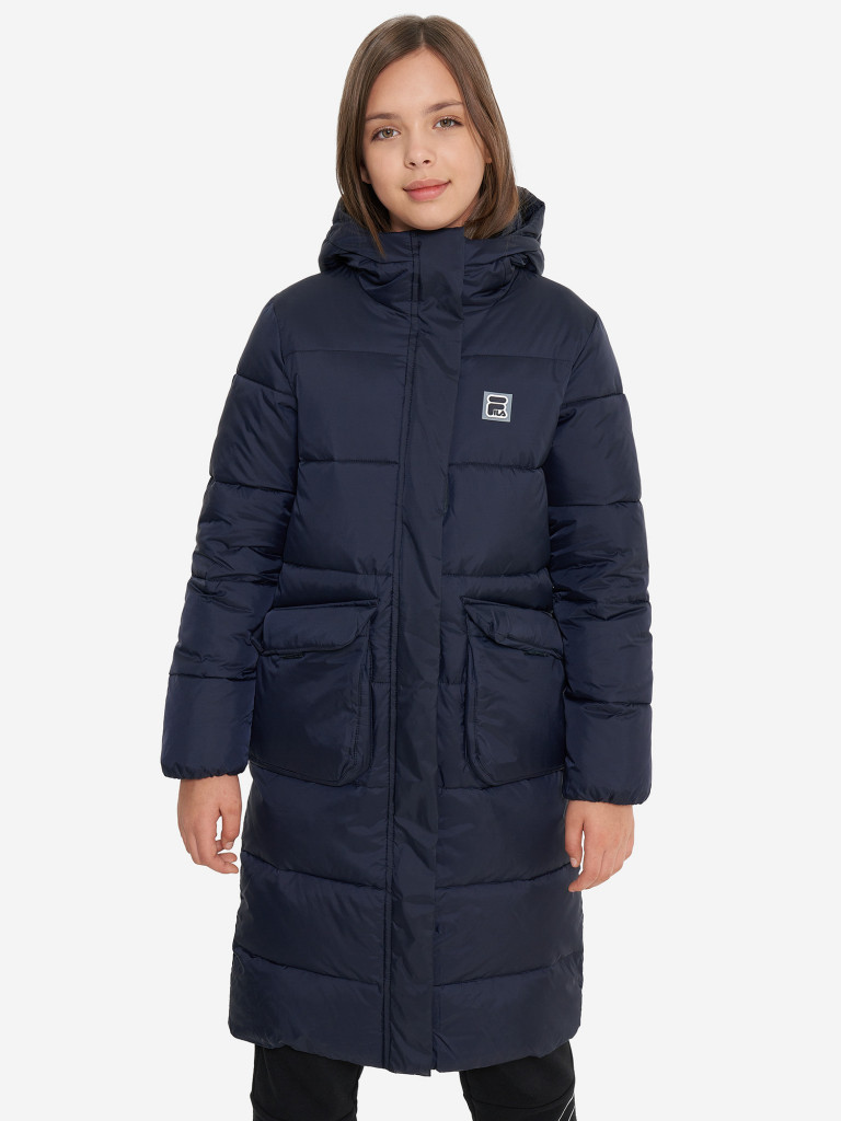 Пальто утепленное для девочек FILA
