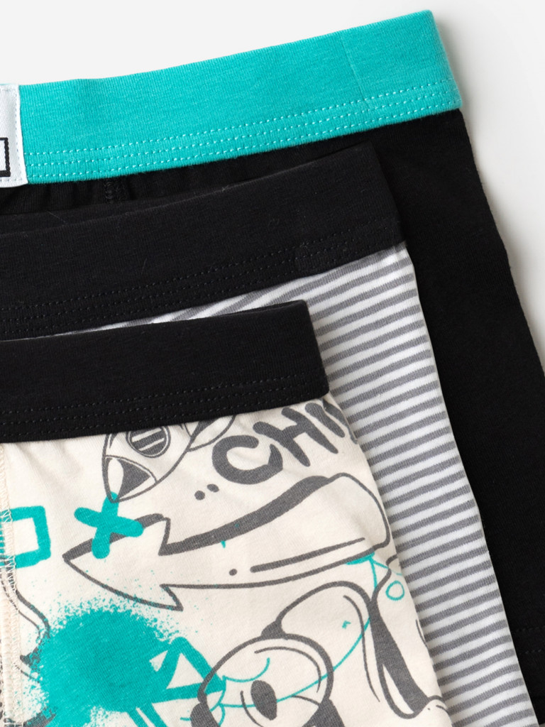 Трусы для мальчиков - боксеры, 3 шт PlayToday