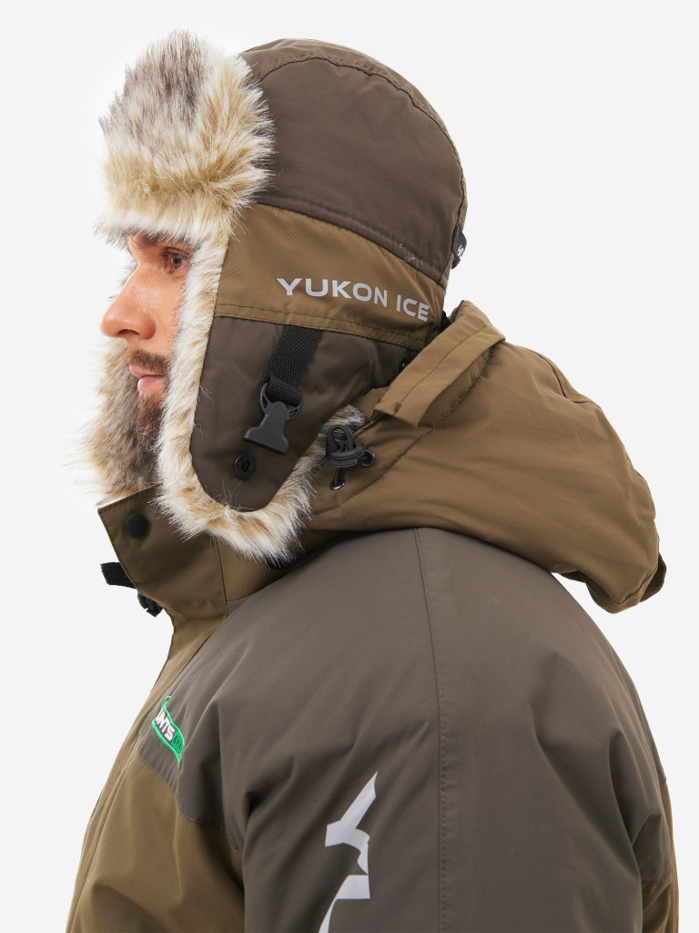 Шапка-ушанка зимняя мужская Huntsman Yukon Ice мембранная
