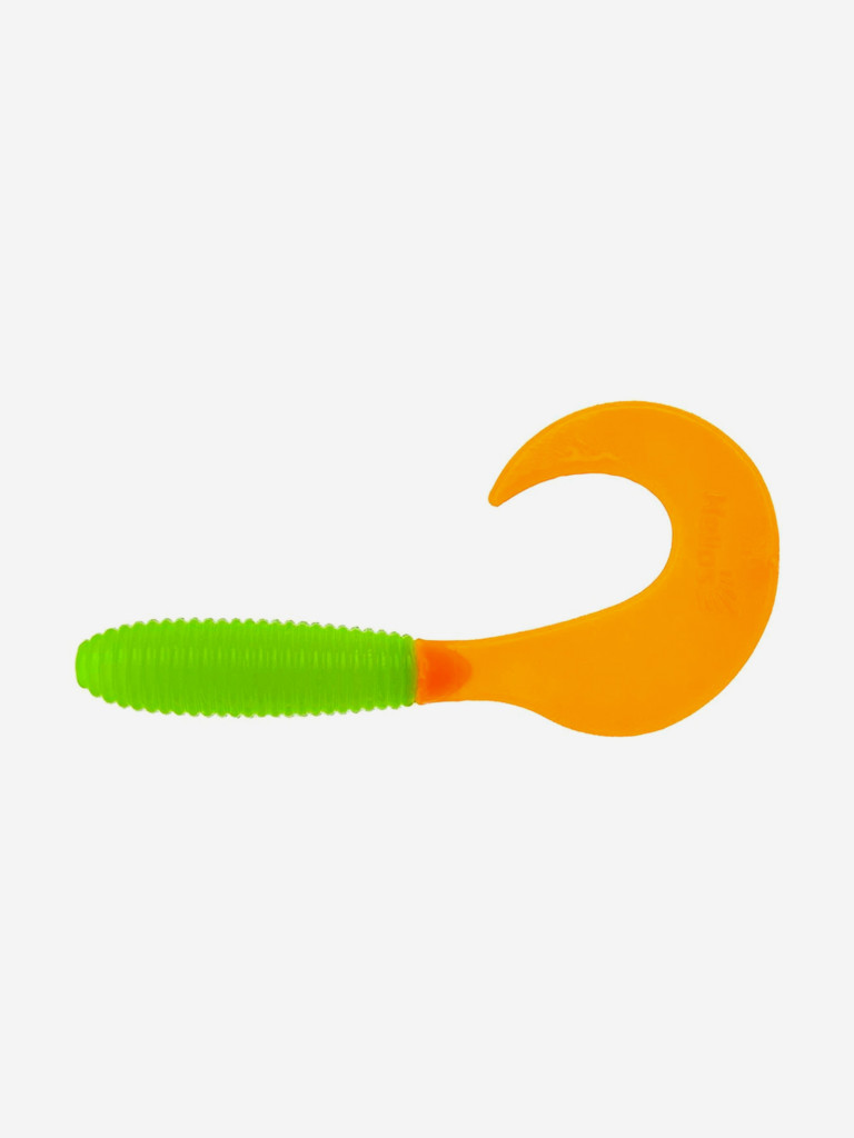 Мягкая приманка Helios Credo, 3,35'' / 8,5 см, Lime & Orange, 100 шт (HS-11-020-N)