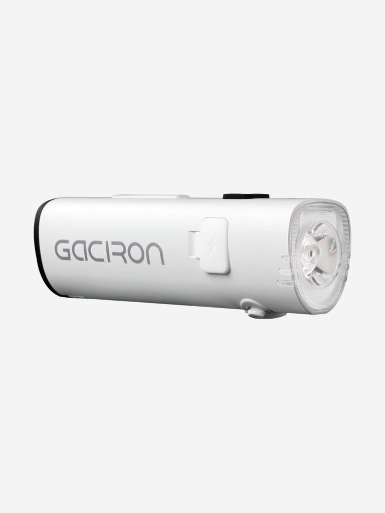 Многофункциональный передний велосипедный фонарь GACIRON XIAOMAN-1000, аккумуляторный 5000 mAh, IPX6, цвет белый