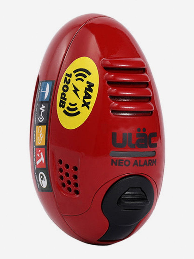 Велосипедный замок Ulac Air Alarm Disc Lock Red