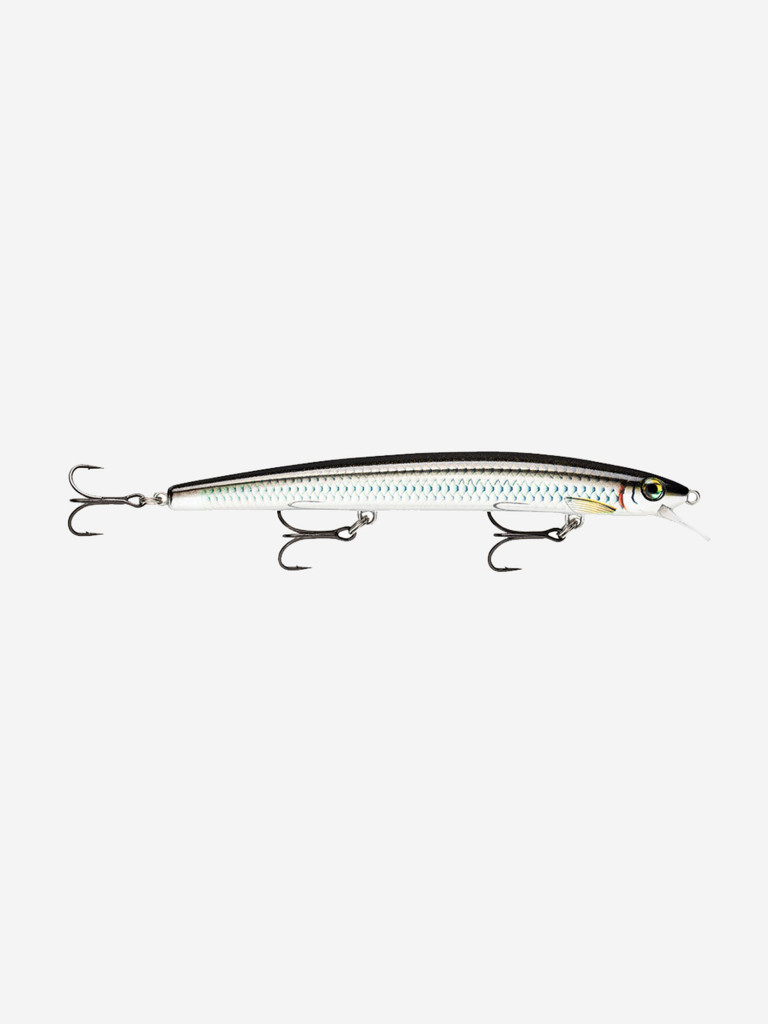 Воблер для рыбалки RAPALA MaxRap 13, 13см, 15гр, цвет BTL, нейтральный