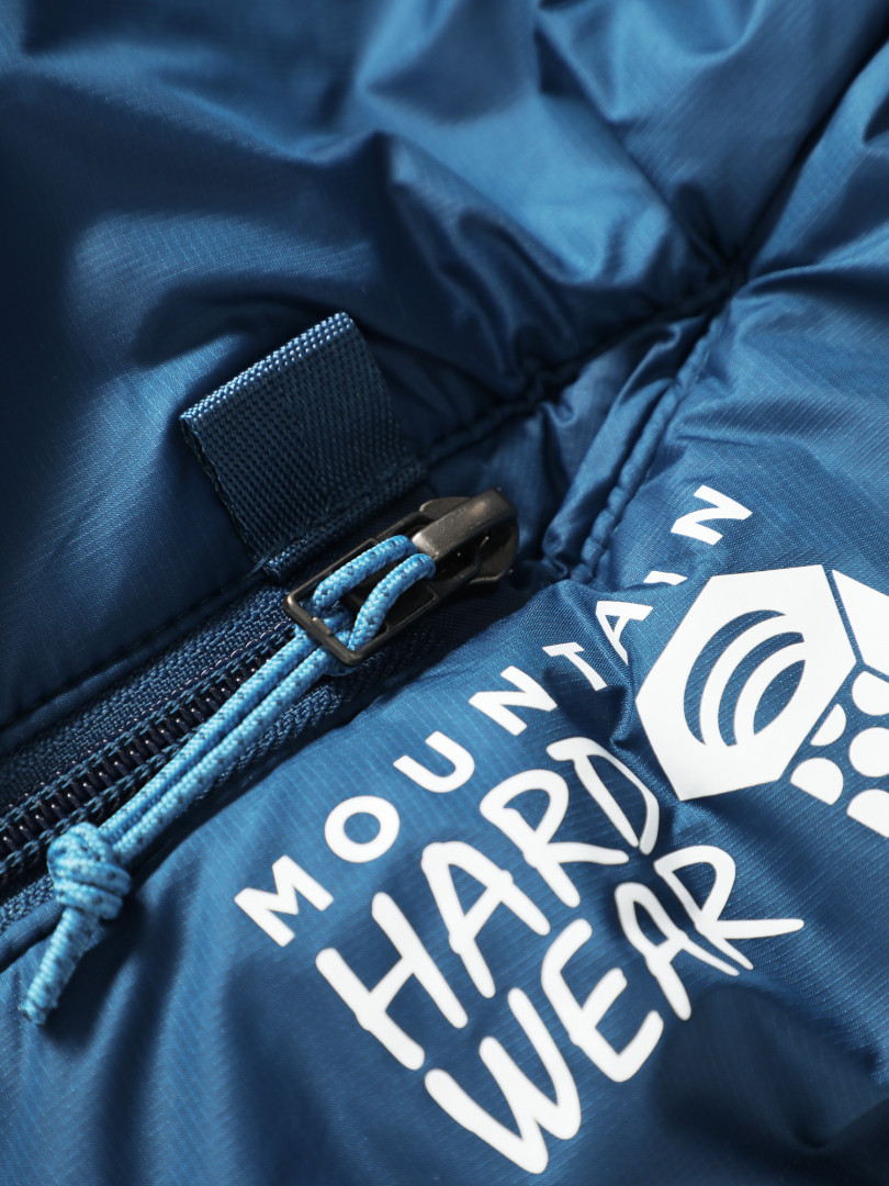 Спальный мешок Mountain Hardwear Lamina -1 правосторонний, Синий