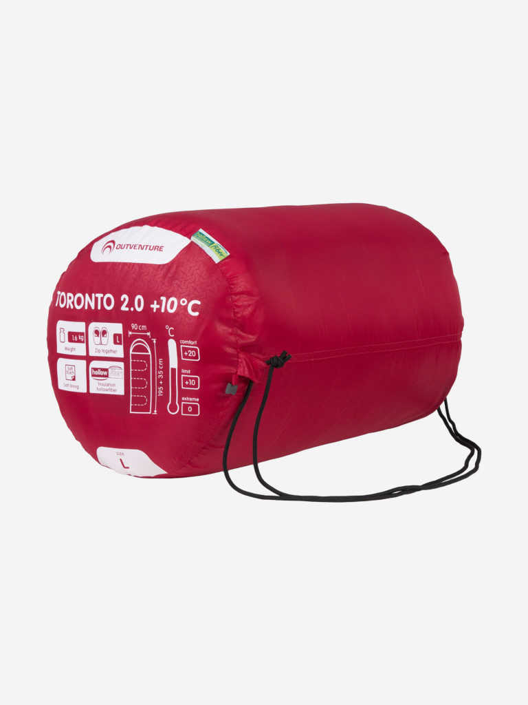 Спальный мешок Outventure Toronto +10 левосторонний