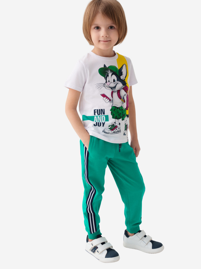 Комплект для мальчиков: футболка, брюки PlayToday