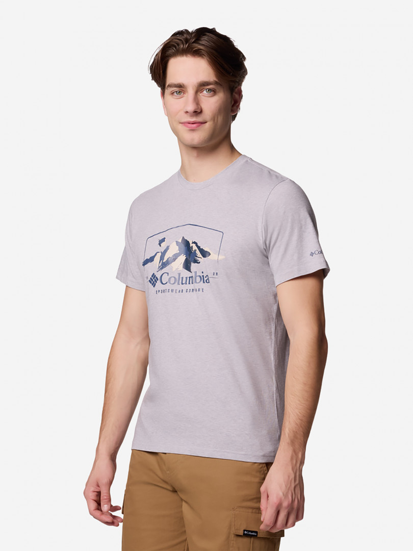 Футболка мужская Columbia Path Lake Graphic Tee II Серый 2799₽