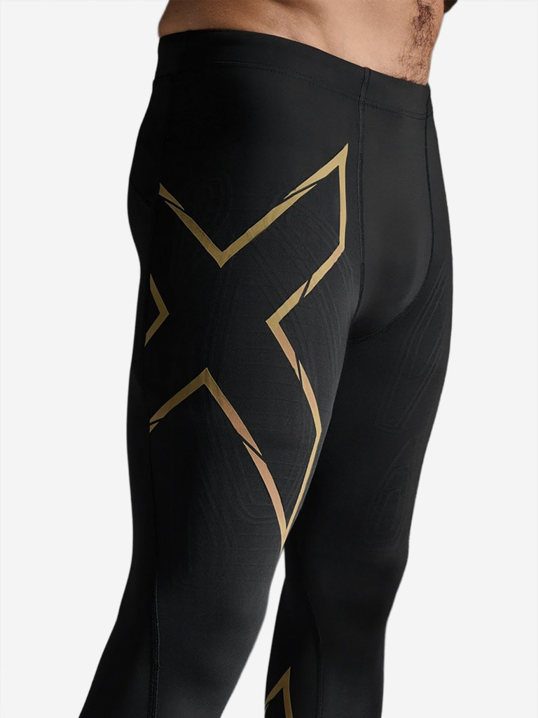 Компрессионные тайтсы 2XU Light Speed Compression T Lights Black