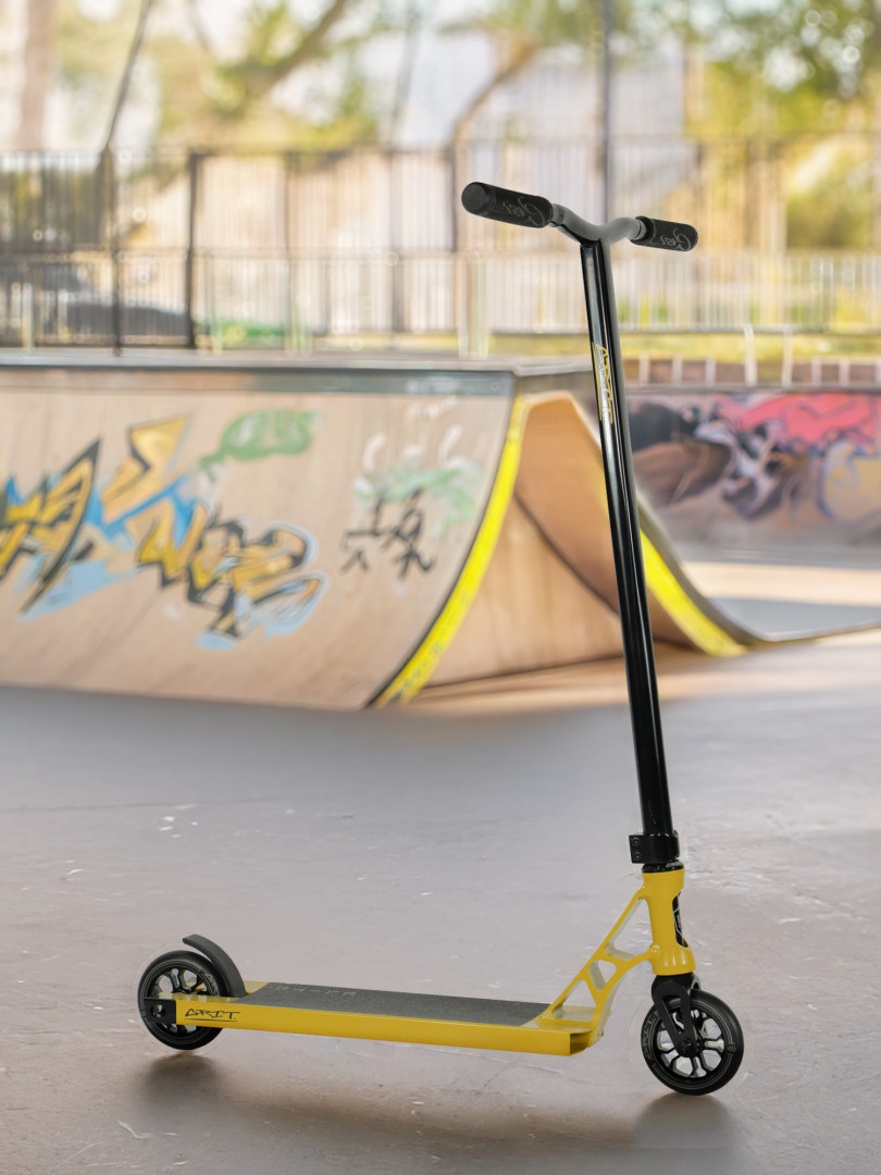 Самокат Grit Elite 5, 110 мм, Желтый
