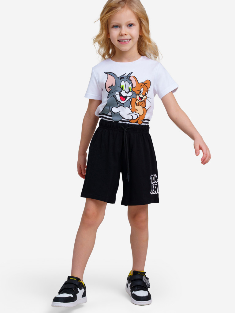 Комплект Playtoday для девочки: футболка, шорты