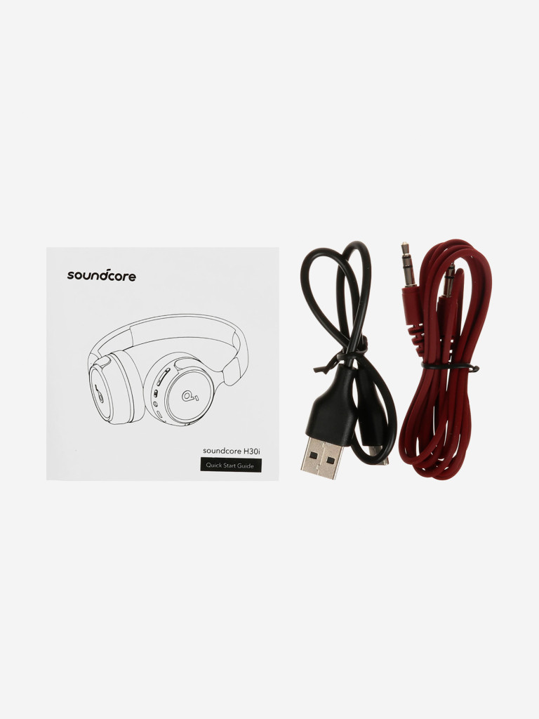 Наушники беспроводные SOUNDCORE H30i Красный