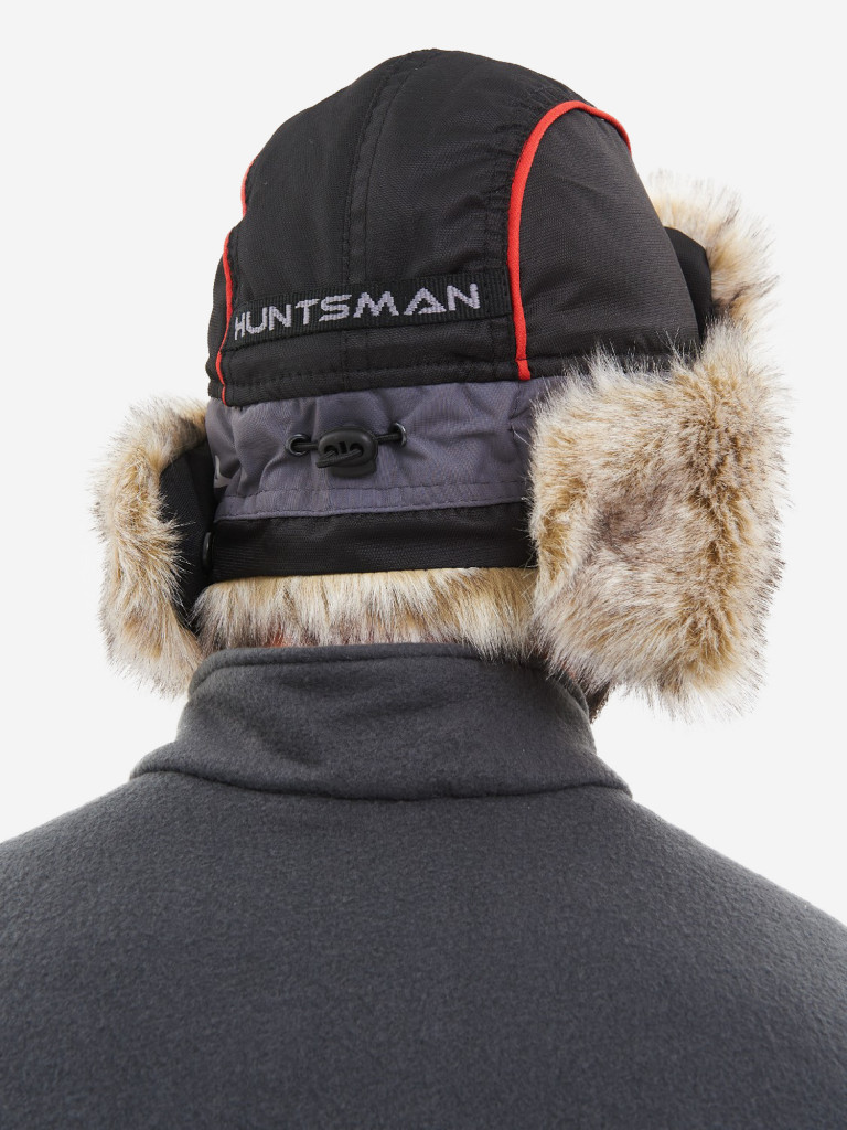 Шапка-ушанка зимняя мужская Huntsman Siberia Breathable меховая мембранная