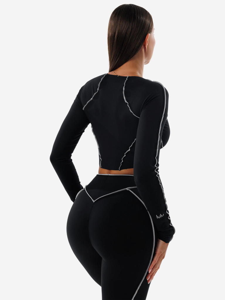 Рашгард женский Lululit Candy Long Tee