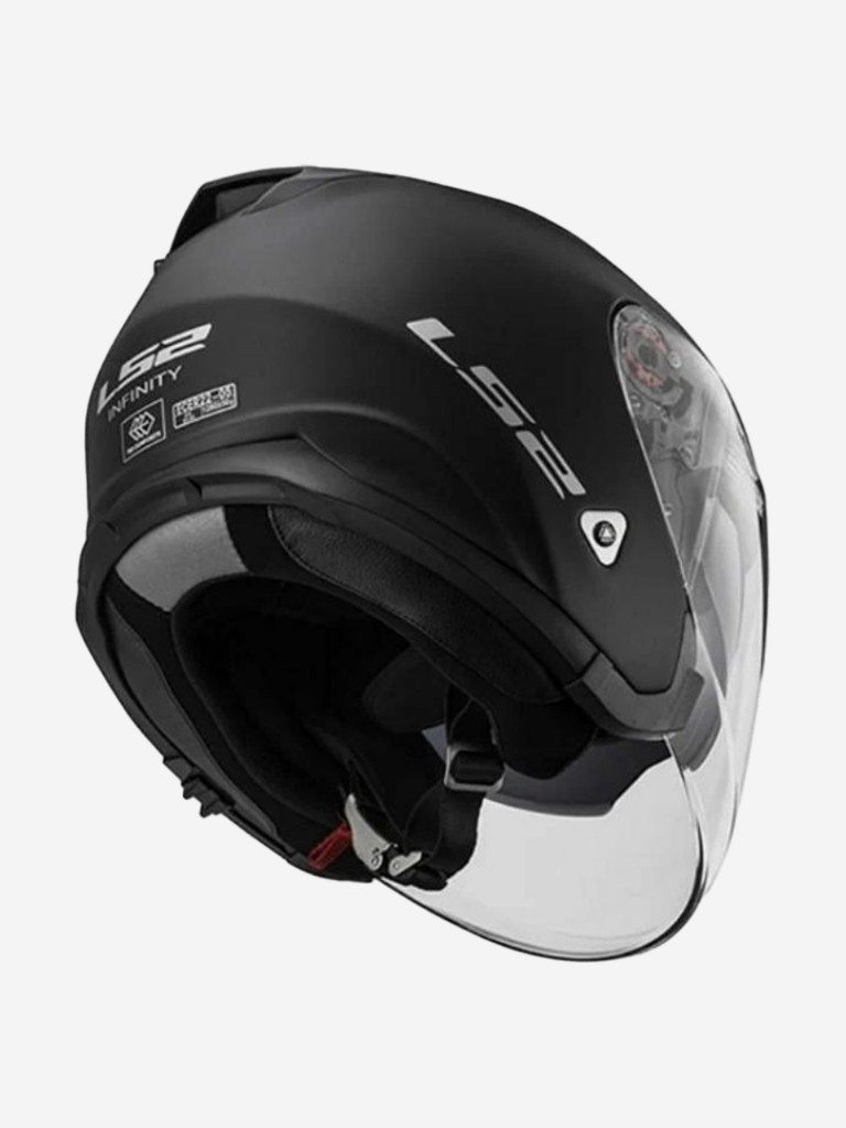 Мотошлем OF521 INFINITY SOLID LS2 (черный матовый)