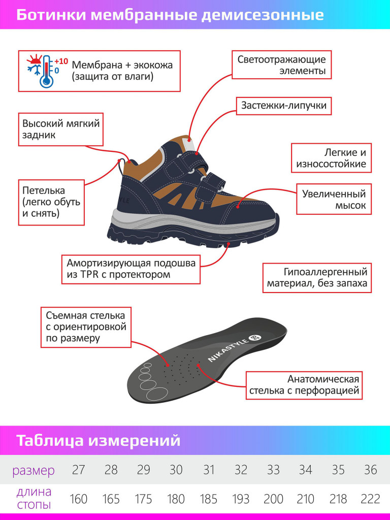Ботинки NIKASTYLE