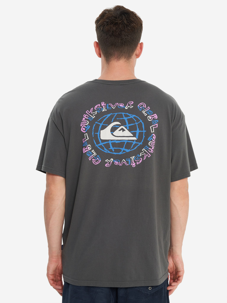 Футболка мужская оверсайз Quiksilver Global Heat