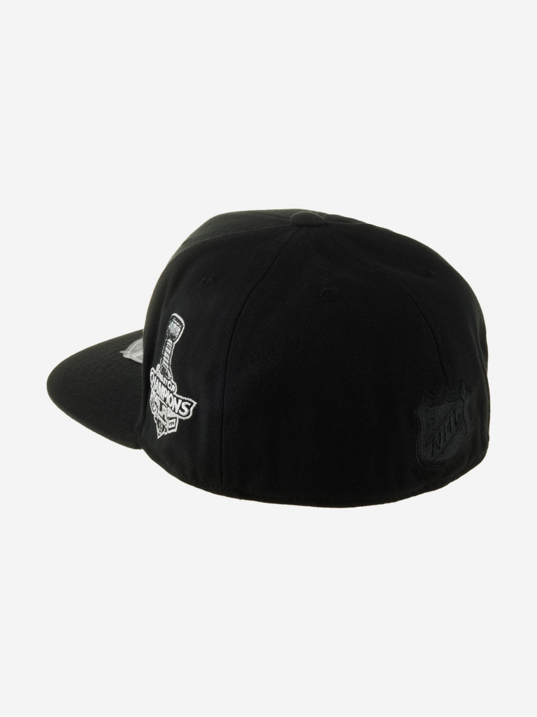 Бейсболка с прямым козырьком MITCHELL NESS 6HSFLR22464-LAKBLCK Los Angeles Kings NHL (черный)