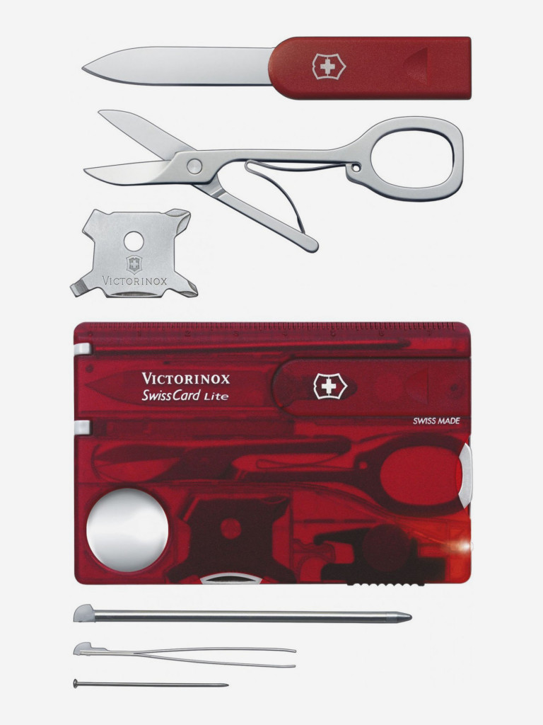 Швейцарская карточка Victorinox SwissCard Lite, 82 мм, 13 функций