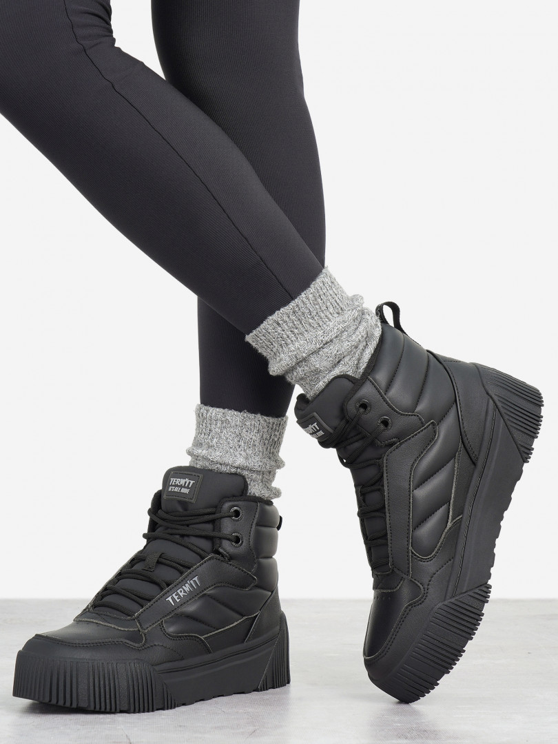 Кеды утепленные женские Termit Future Mid 20 Черный 6499₽