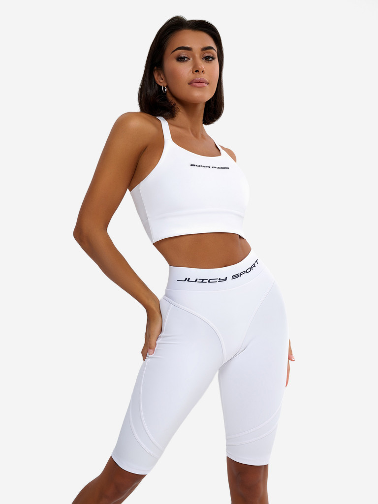 Велосипедки женские Bona Fide Bona Cycling Extra Sex-Push Up "Juicy White"