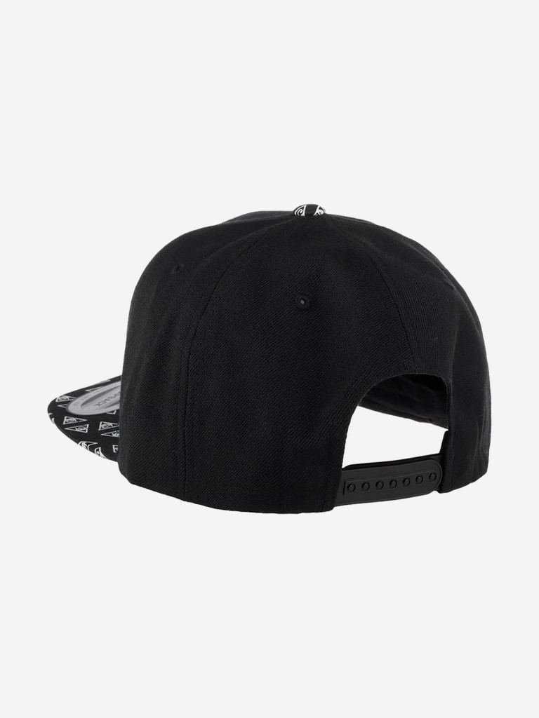 Бейсболка с прямым козырьком FLEXFIT 6089HE (черный)
