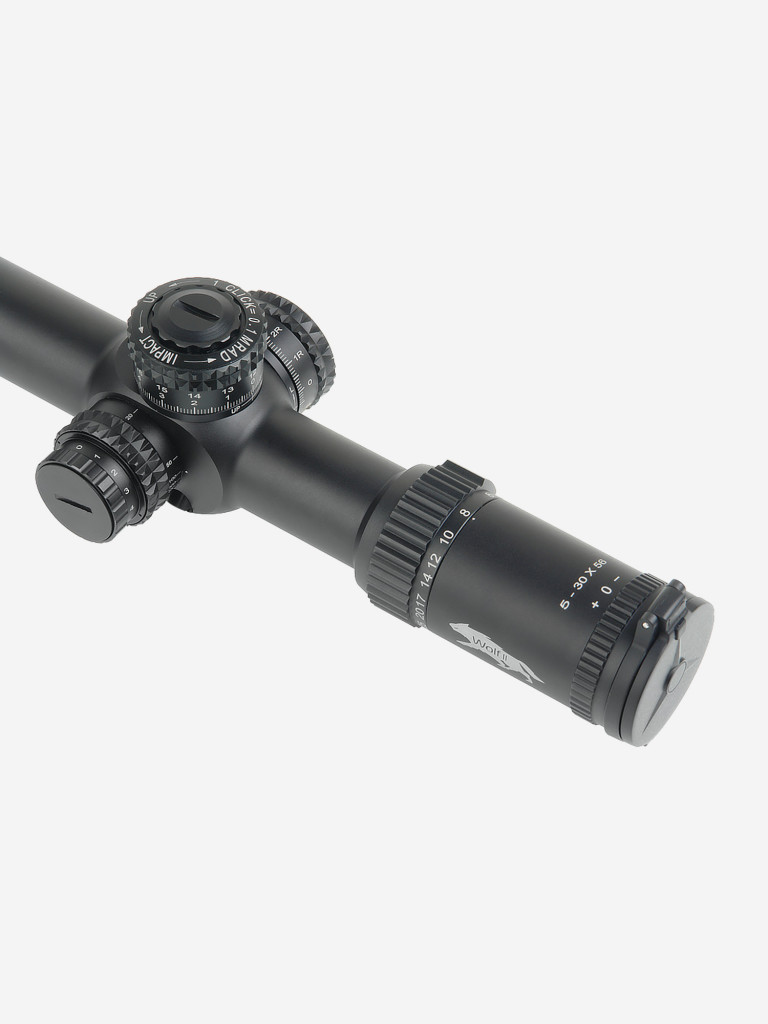Прицел оптический Veber Wolf II 5-30x56 SF IG RF1 с масштабируемой сеткой FFP