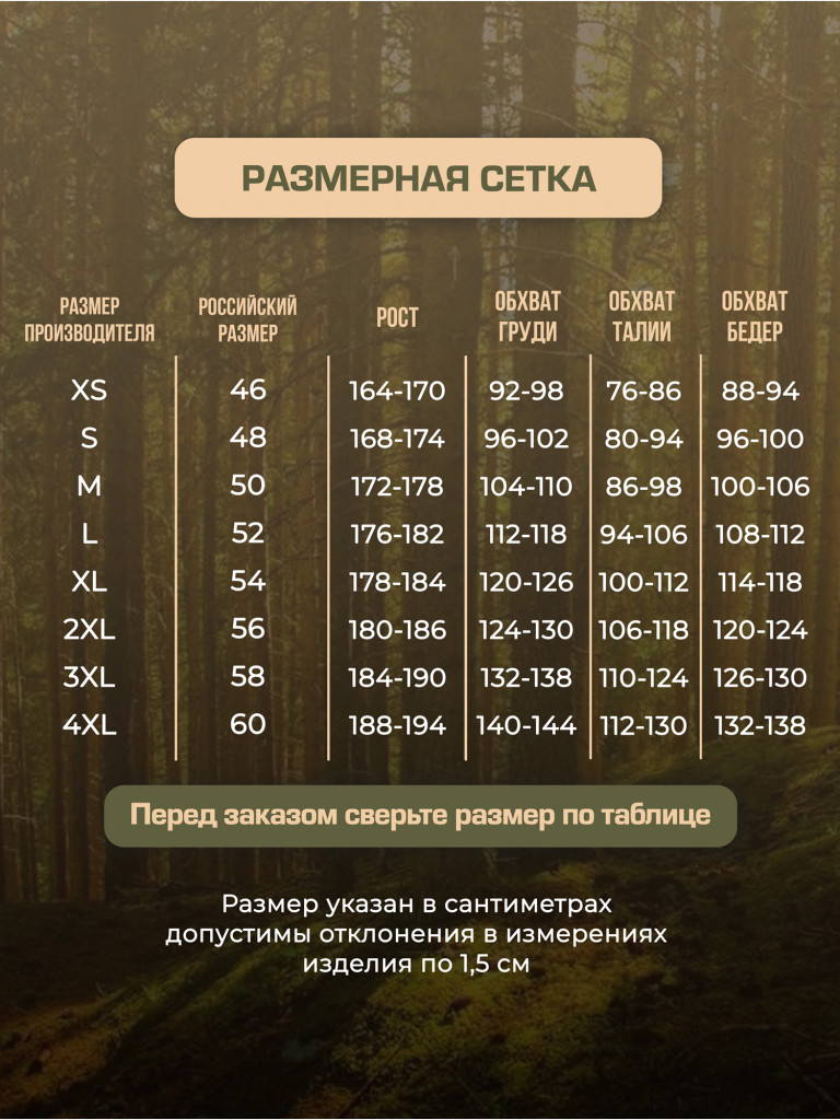 Костюм мужской охотничий FINNHUNT Reliable Padded March Camo