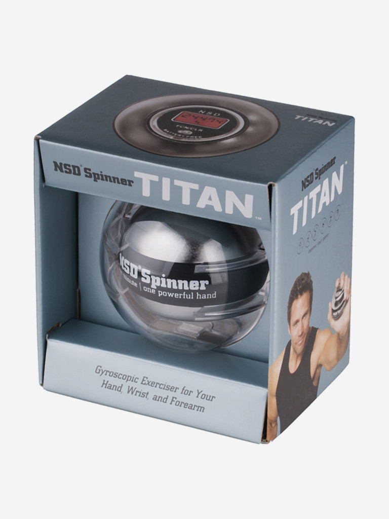 Кистевой тренажер Powerball Titan, с автостартом и счетчиком