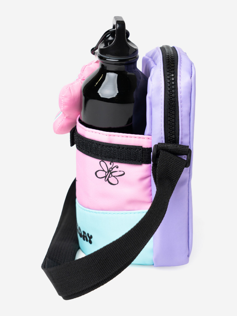 Комплект для девочек: сумка, брелок, бутылка для воды PlayToday